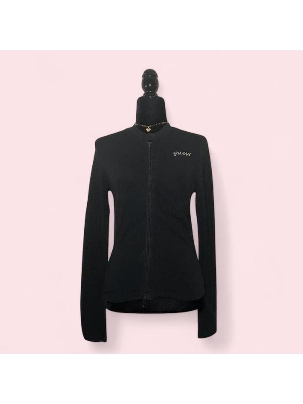 GUESS Zip Up Sweater Size Medium